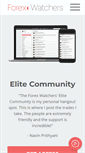 Mobile Screenshot of forexwatchers.com